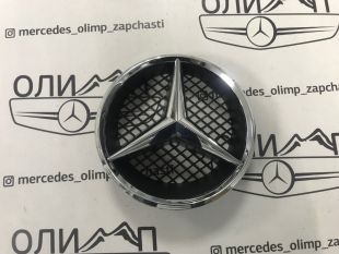 Эмблема решетки радиатора (стакан и звезда) на Mercedes w204 хром Эмблема решетки радиатора (стакан и звезда) на Mercedes w204 хром